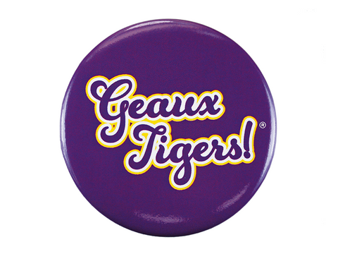 Geaux Tigers, Purple Button